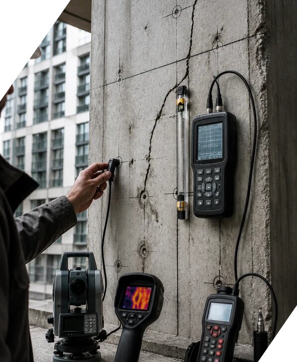 Инструментальное обследование зданий в Курганинске от 15602 р. | ЭкспертизаРоссия