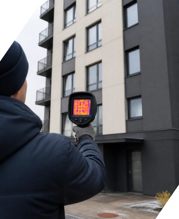 Тепловизионное обследование зданий в Курганинске от 5201 р. | ЭкспертизаРоссия