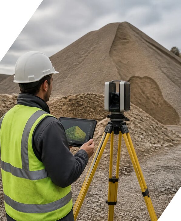 Лазерное 3D сканирование насыпей в Курганинске от 15602 р. | ЭкспертизаРоссия